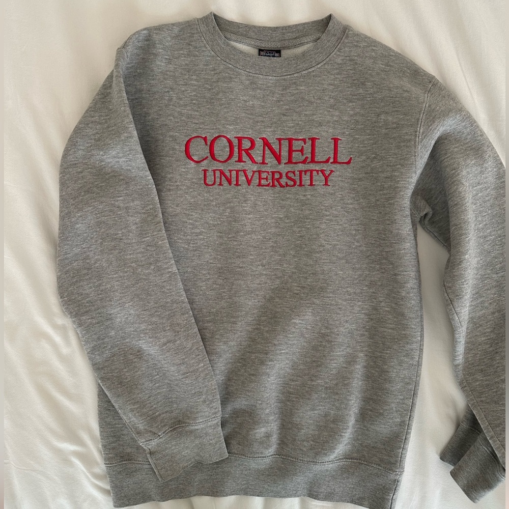 Cornell Embroidered Crewneck/Sweatshirt Unisex